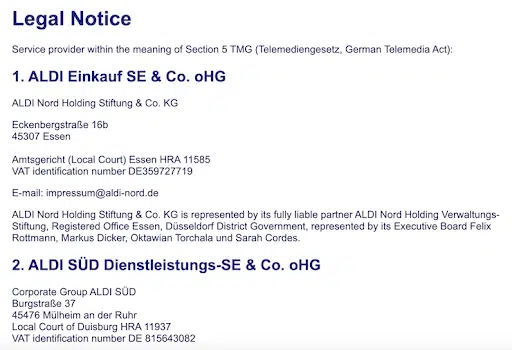 ALDI-Impressum-wesite-Legal-Notice