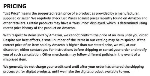 Clausola Amazon-termini-e-condizioni