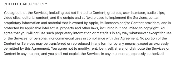 Apple-iTunes-terms-and-conditions-agreement-clause