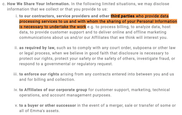 Emma-describe-why-they -share data