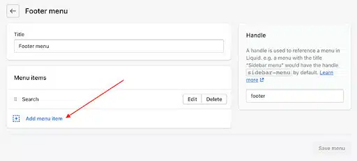 Comment se connecter à la politique de confidentialité de votre boutique Shopify - Étape 3