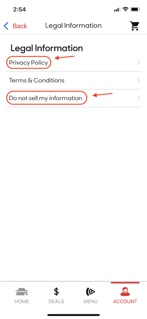 Pizza-Hut-mobile-app-privacy-policy