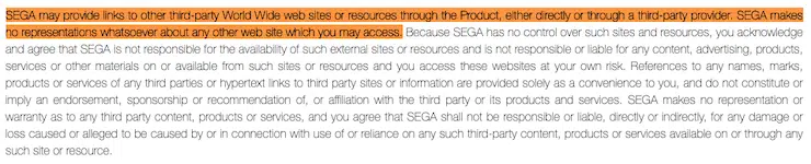 SEGA-Third-party-EULA