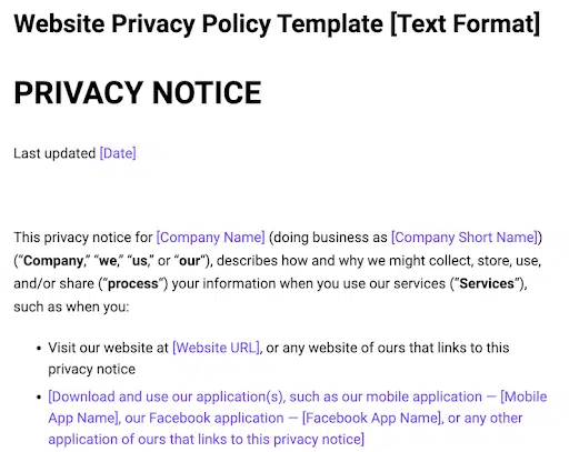 Termly-Free-Privacy-Policy-Template