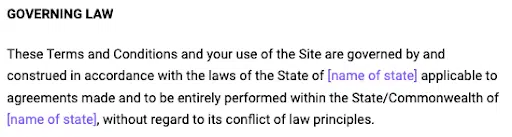 Termly-Governing-Laws
