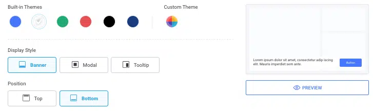 Termly-Zustimmung-Banner-Themen