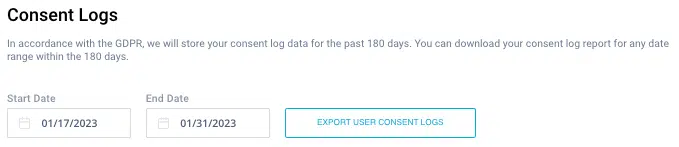 Termly-Zustimmungsprotokolle