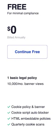 Termly-offers-free-users