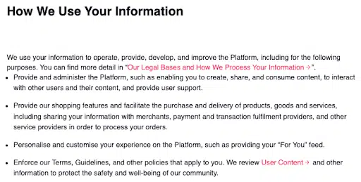 TikTok-privacy-policy