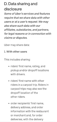 Uber-app-privacy-policy-Share-or-Sell-the-Data-With-Third-Parties (en anglais)