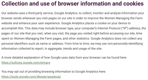 Women-Managing-the-Farm-Blogger-Privacy-Policy-use-of-cookies