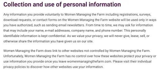 Women-Managing-the-Farm-Blogger-Privacy-Policy