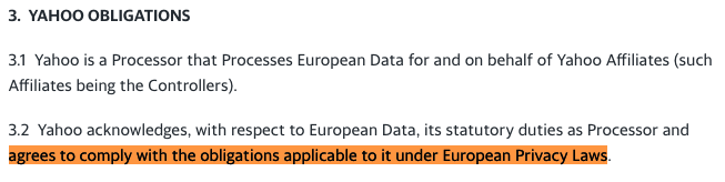 Yahoo-Data-Processing-Agreement-obligation-European-privacy-laws