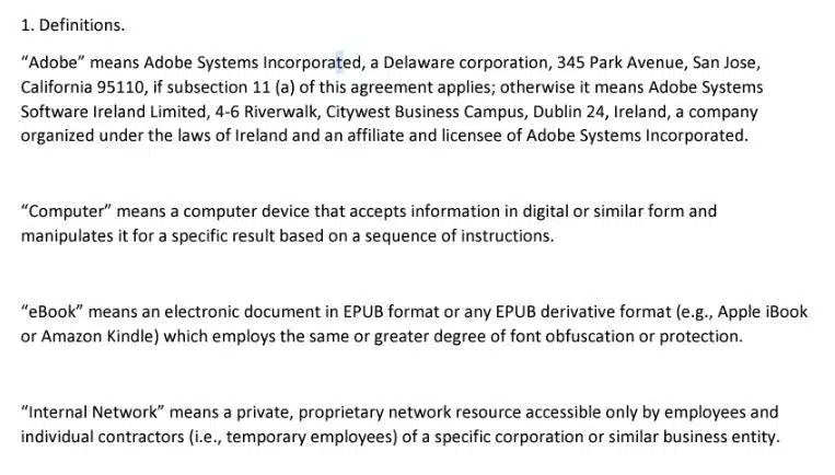 adobe fontspring definitions