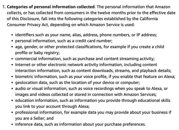 amazon-ccpa-privacy-policy-example