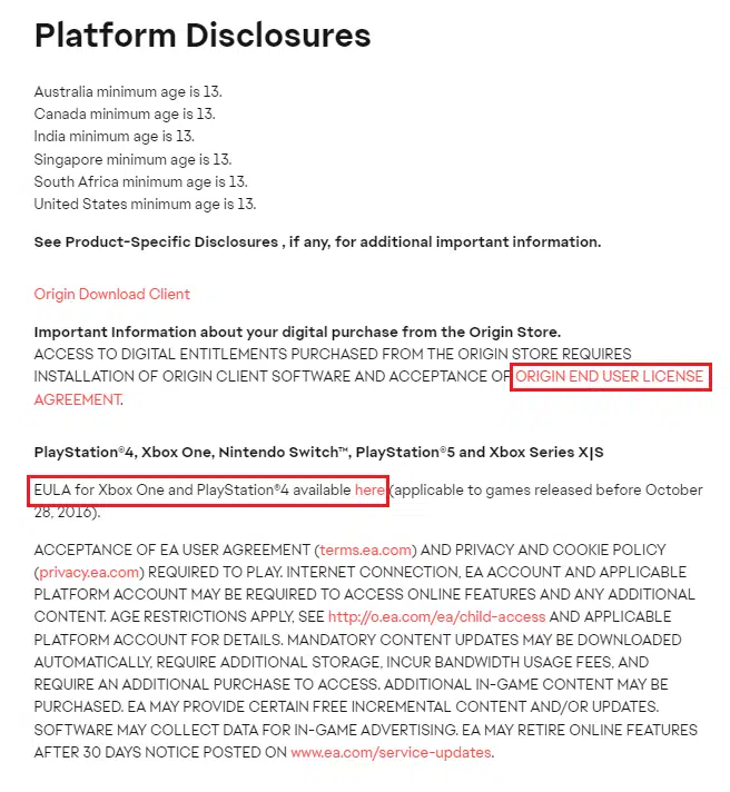 electronic arts ea eula