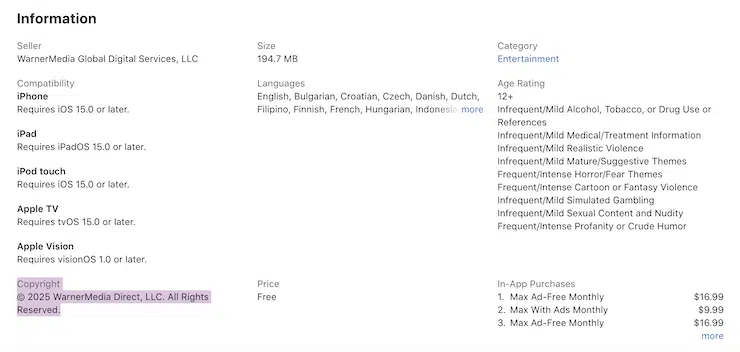 max-copyright-disclaimer