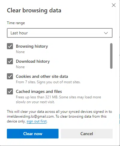 microsoft edge clear browsing data pop up microsoft edge clear browsing data pop up