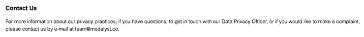 modalyst-privacy-policy-contact-example