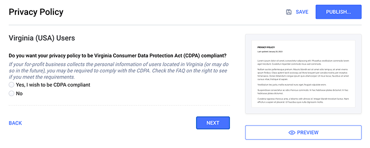 termly-privacy-policy-generator-virginia-cdpa-support
