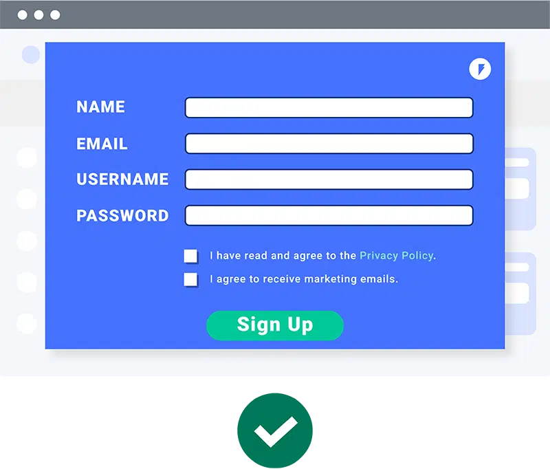 what a clickwrap agreement looks like